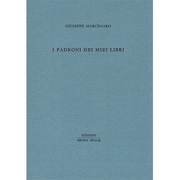 I PADRONI DEI MIEI LIBRI