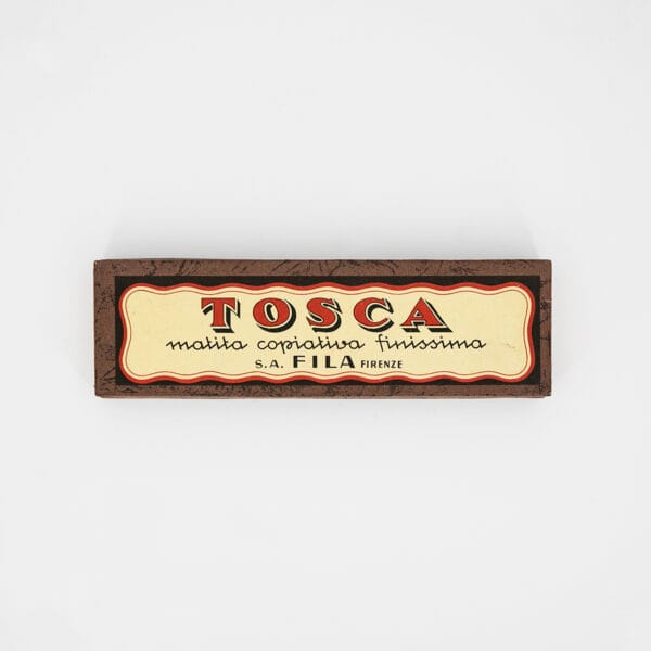 CONFEZIONE 12 MATITE COPIATIVE TOSCA FINISSIMA ANNI '40