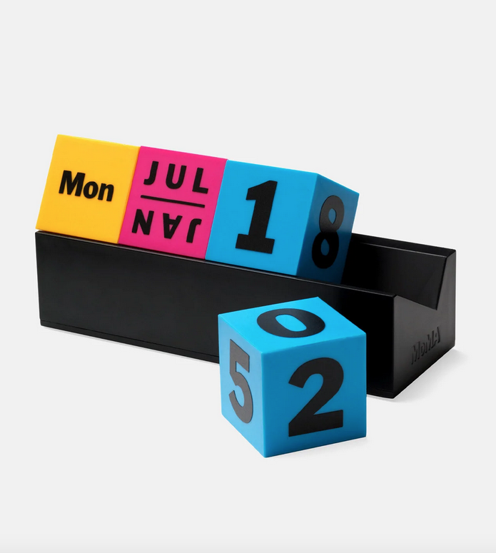 Calendario perpetuo a cubi MOMA
