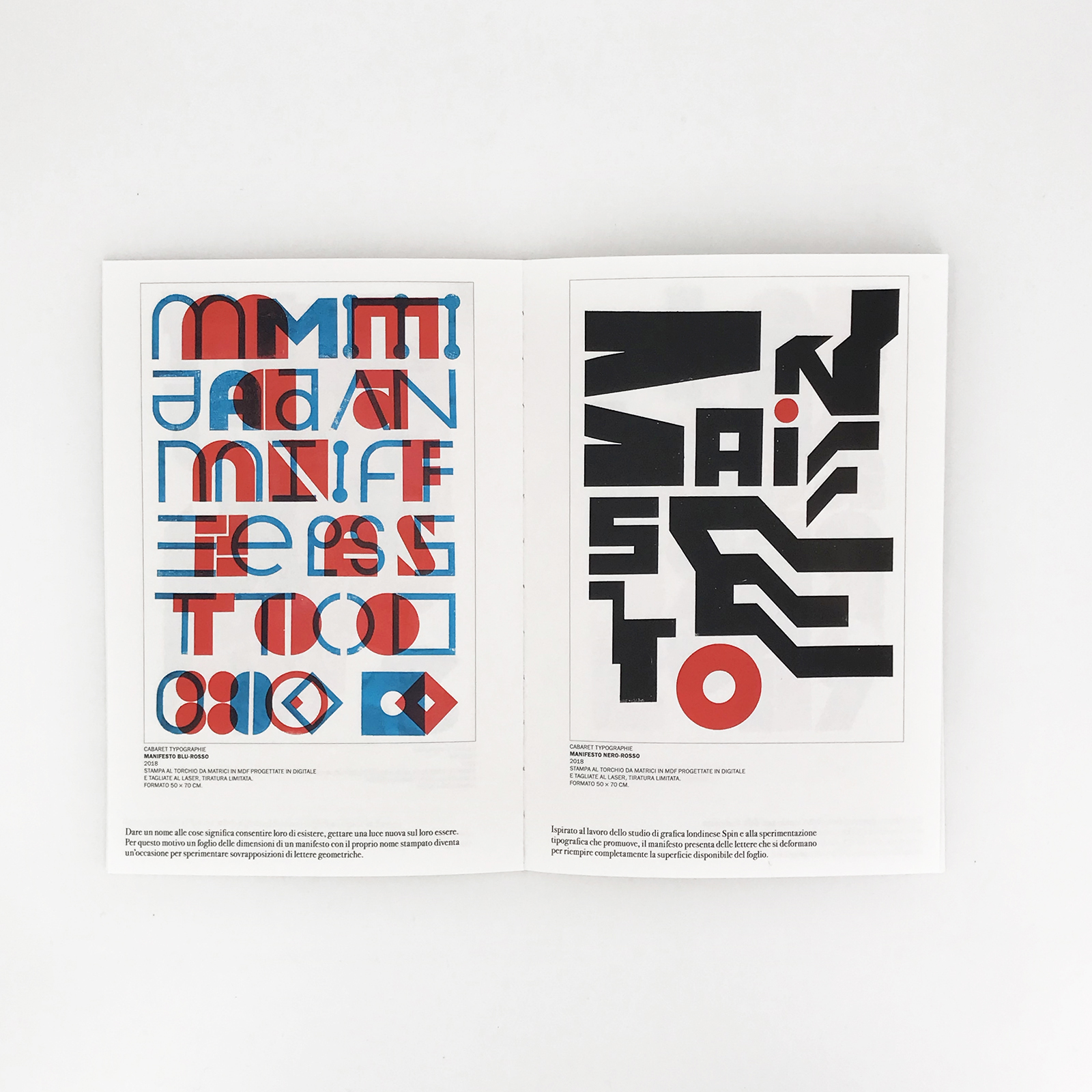 Cabaret Typographie - Letterpress Stories