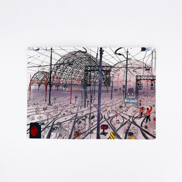 Serie quaderni d'autore Bonvini - Milano Centrale
