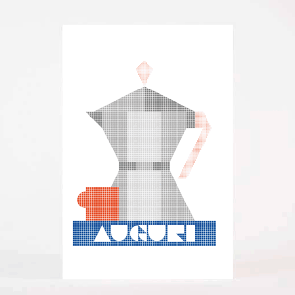 Biglietto d'auguri - Moka