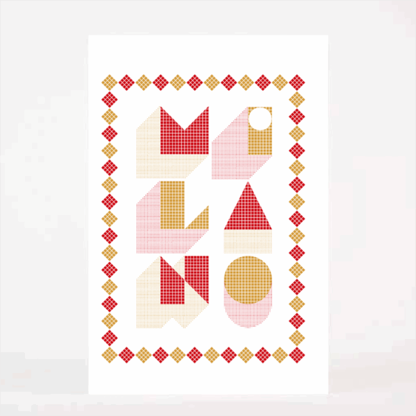 Biglietto d'auguri - Milano