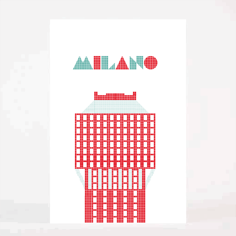 Biglietto d'auguri - Torre Velasca