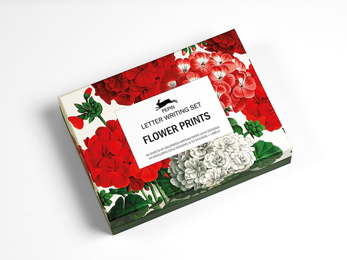 Letter writing set PEPIN Flower Prints