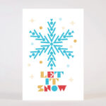 Biglietto d’auguri – Let it snow