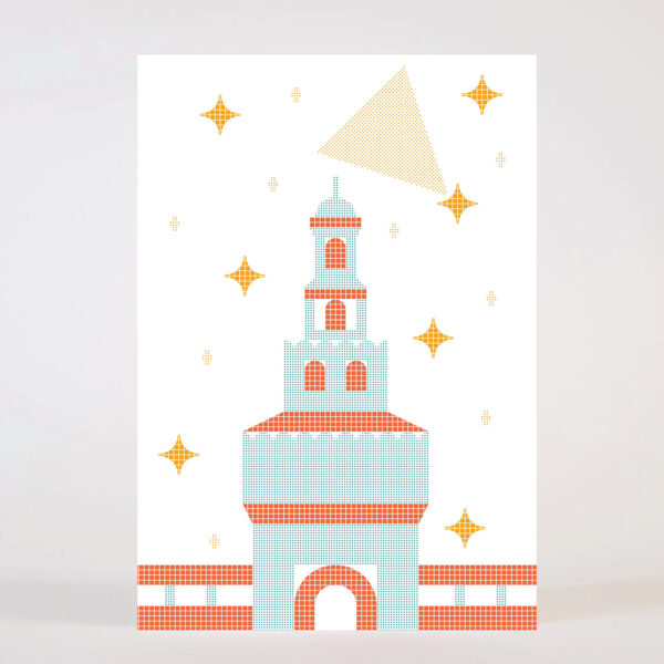 Biglietto d'auguri - Castello Sforzesco