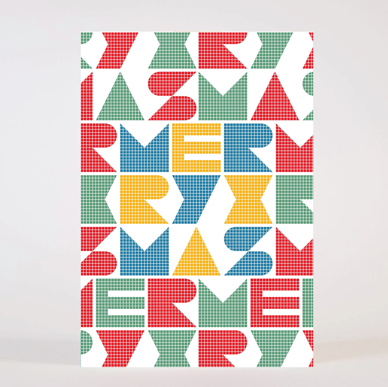 Biglietto d'auguri - Merry Xmas Gloria