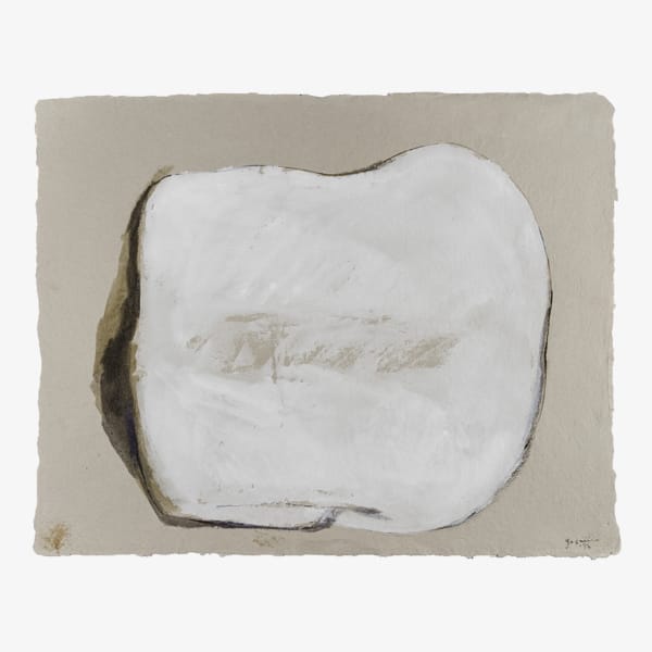 Tempera su carta beige