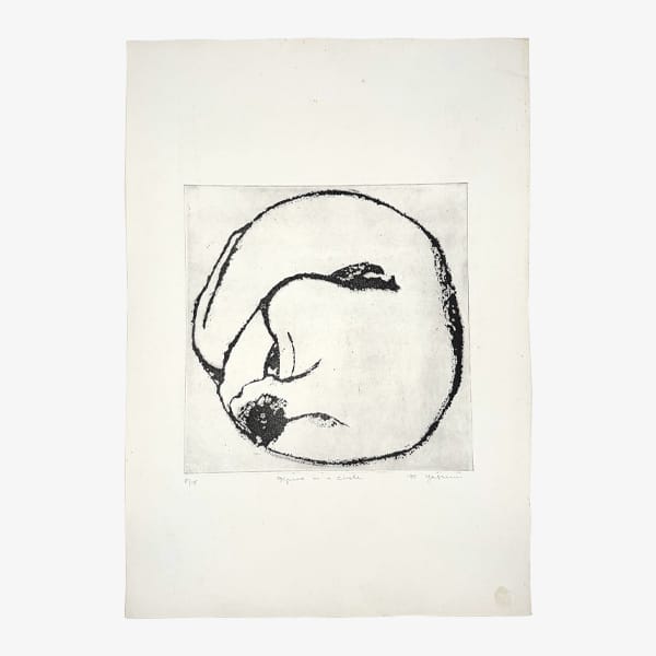 Figure in a circle